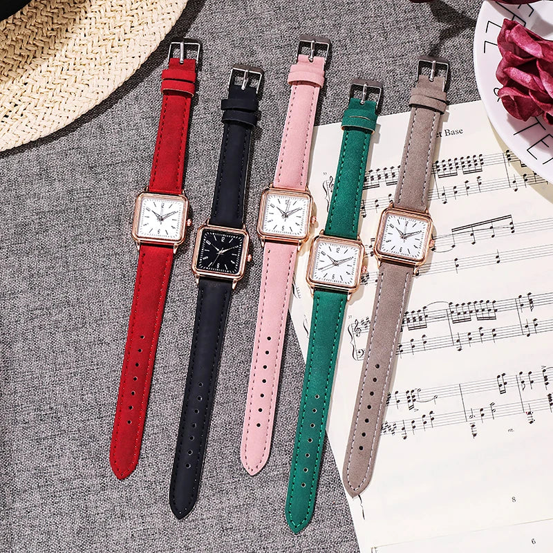 Square Fashion Luxury Ladies Watch