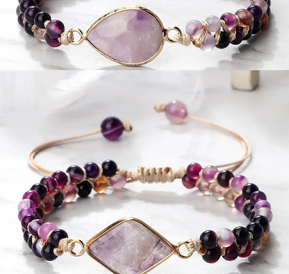 Handmade Natural Stone Beaded Bracelet