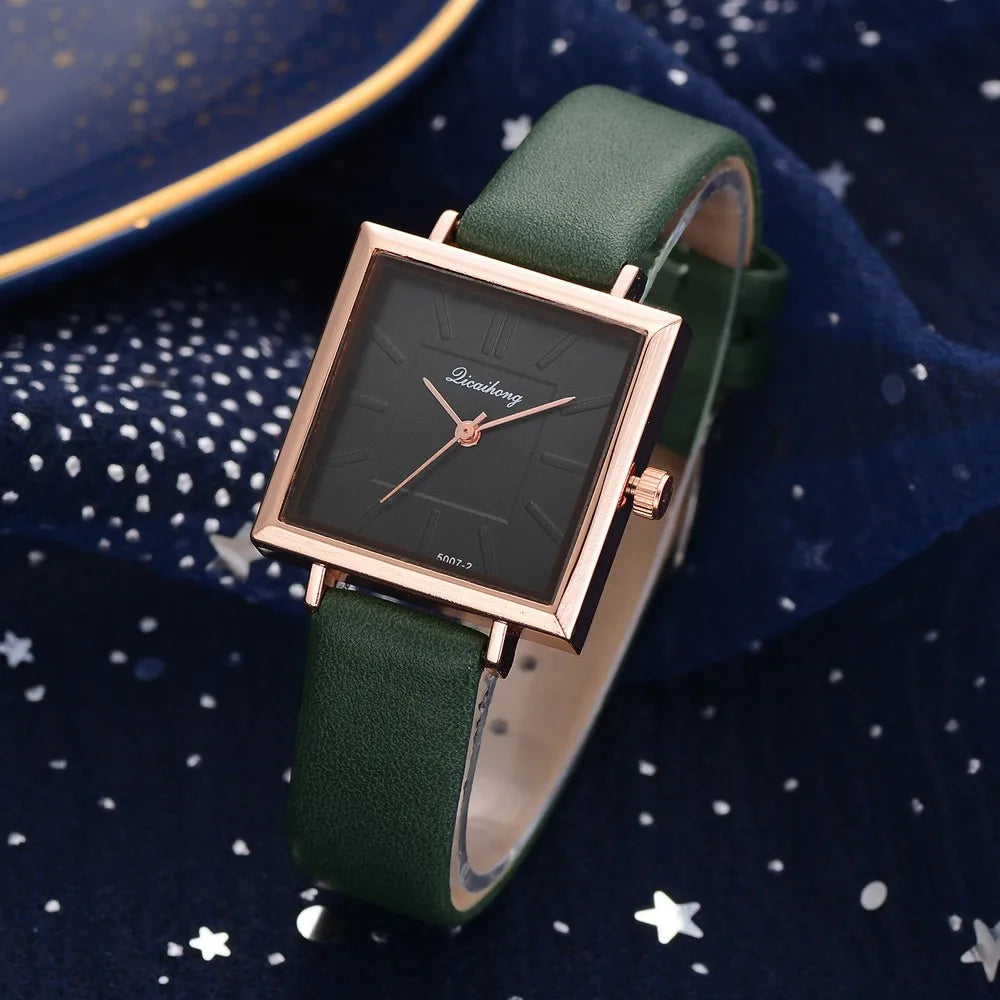 Square Fashion Luxury Ladies Watch