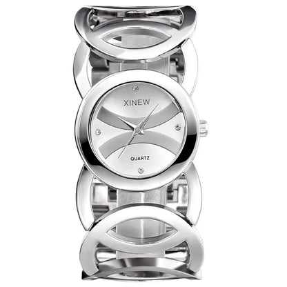 Ladies Circle Design Wristwatch