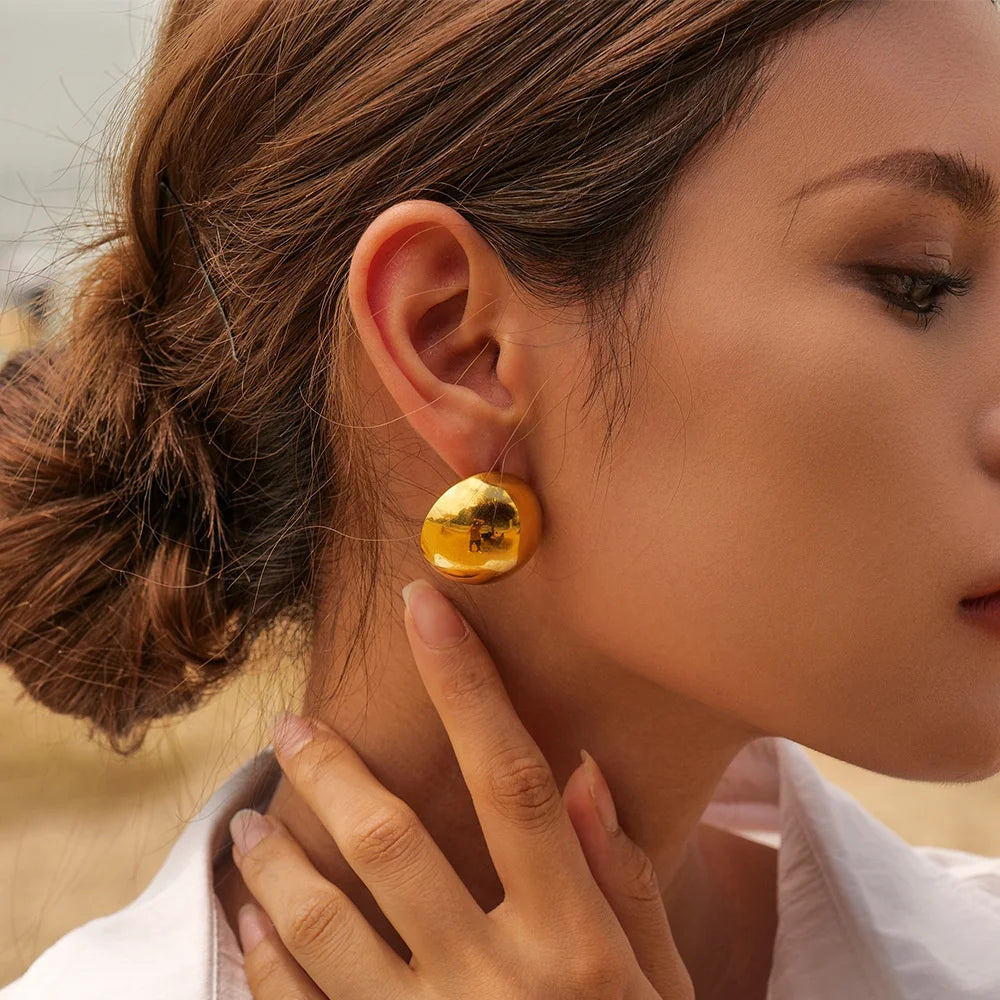 Unique Geometric Statement Earrings