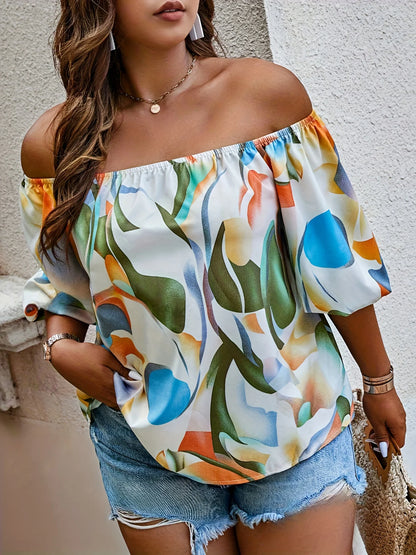 Elegant Summer Off-Shoulder Top