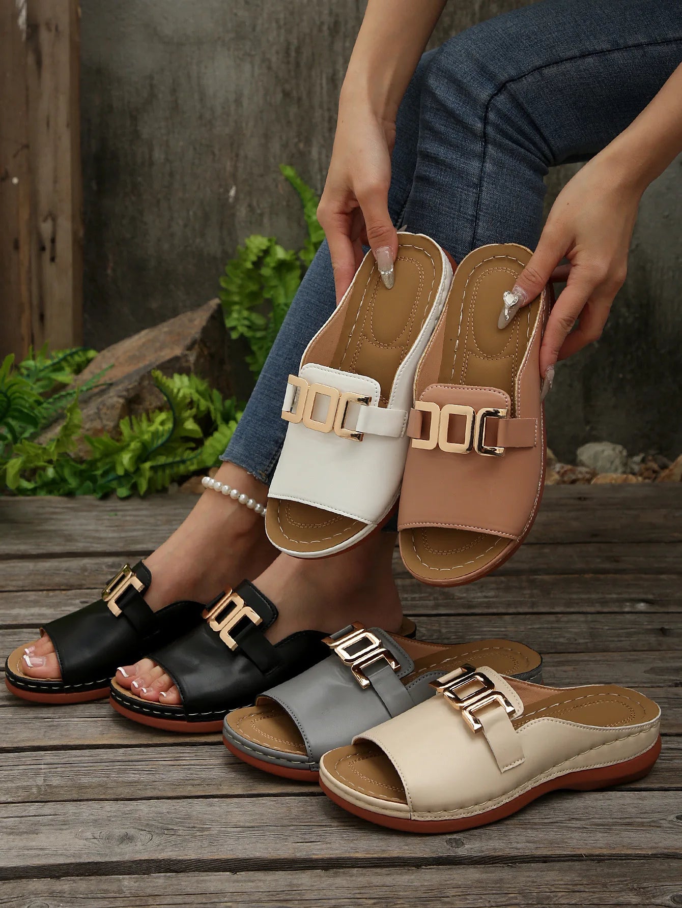 Women Wedge Sandals Casual Comfort