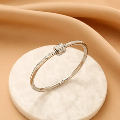 Roman Numeral Statement Bracelet