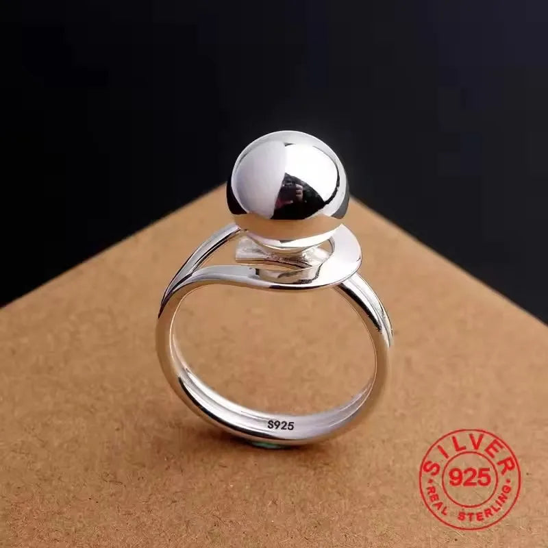 Bohemian Silver Adjustable Rings