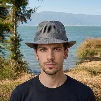 Coastal Mesh Trilby Sun Hat