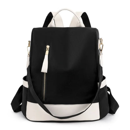 Women's Anti-Theft Leather Backpack