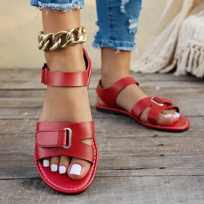 Coastal Muse Buckle Strap Sandals