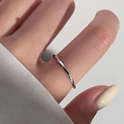 Bohemian Silver Adjustable Rings