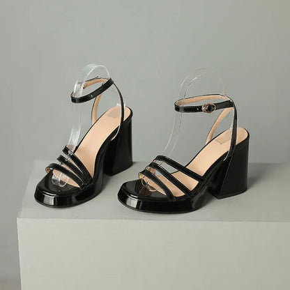 Ankle Wrap High Heel Sandals