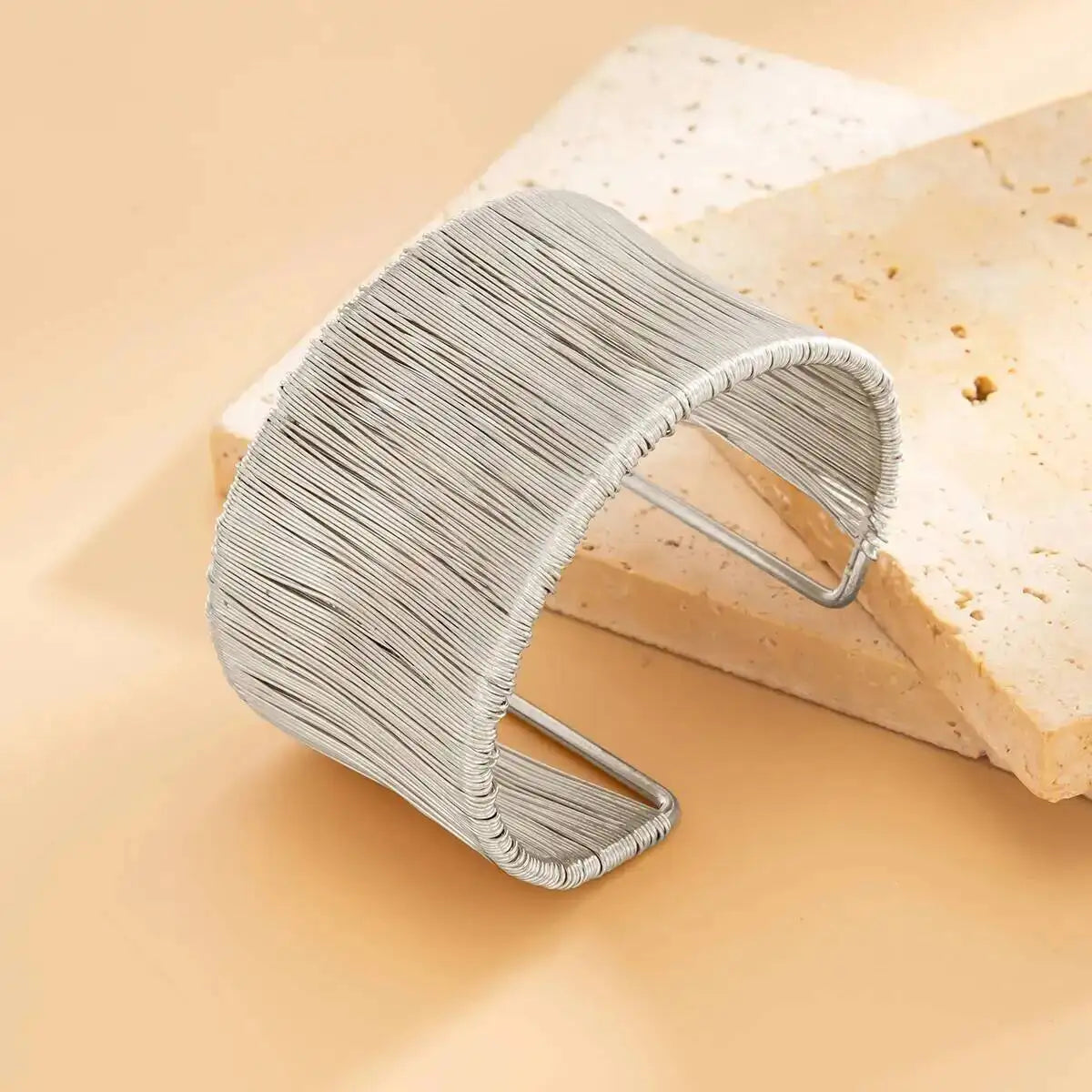 Adjustable Wide Arm Bracelet