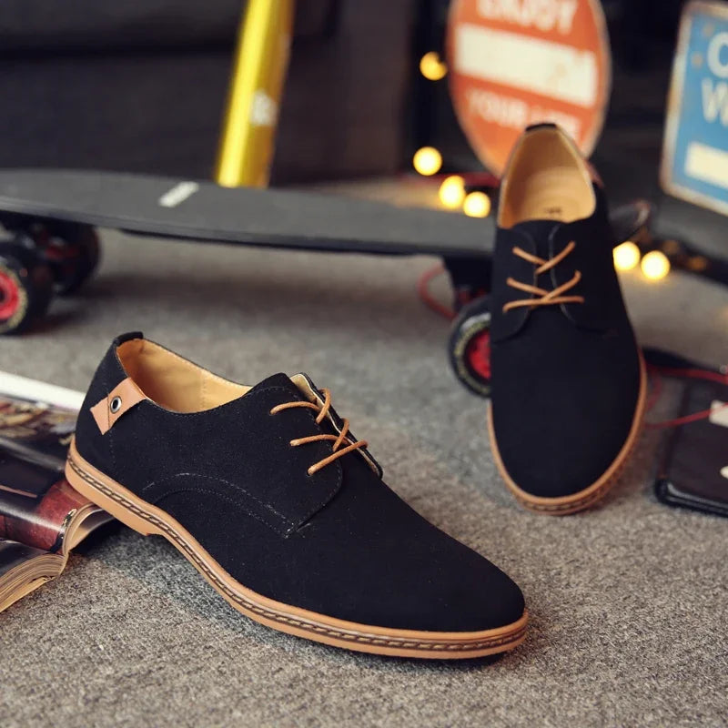 Men's Premium Suede Oxford Shoes