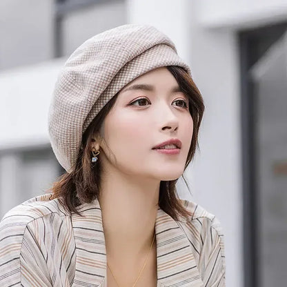 Elegant Winter Wool Beret