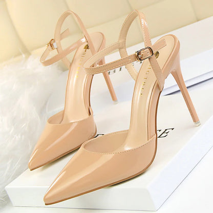 Pointed Toe Thin Heel Dress Shoes