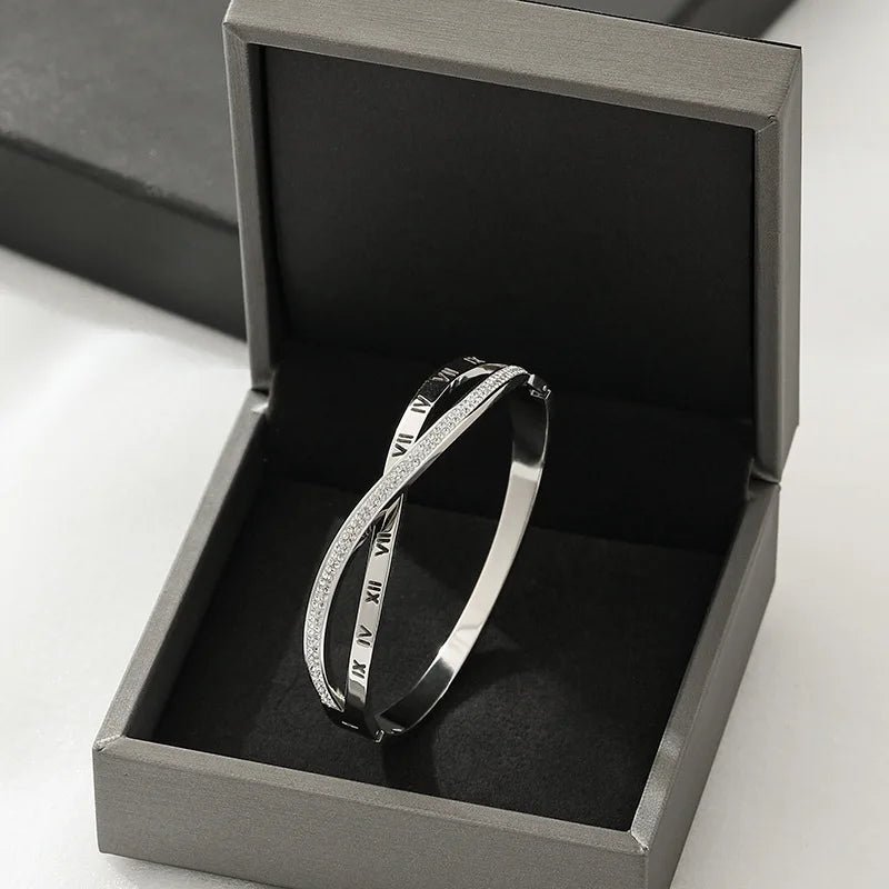 Stainless Steel Bangle Bracelet