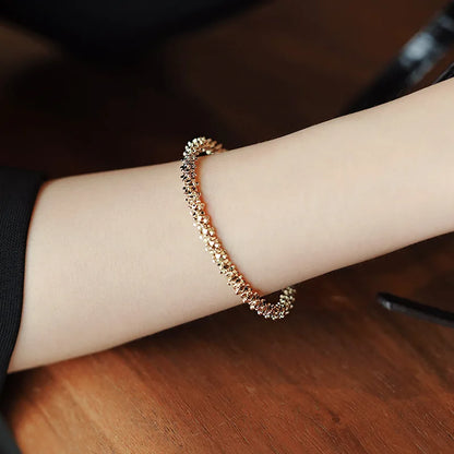 Charm Geometry Acetate Bracelet