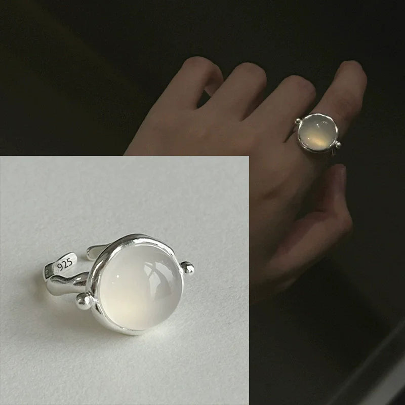 Bohemian Silver Adjustable Rings