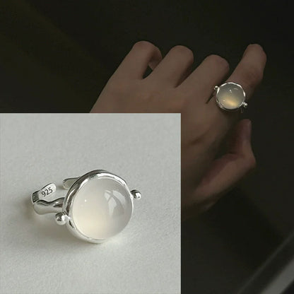 Bohemian Silver Adjustable Rings