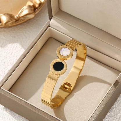 Roman Numeral Statement Bracelet