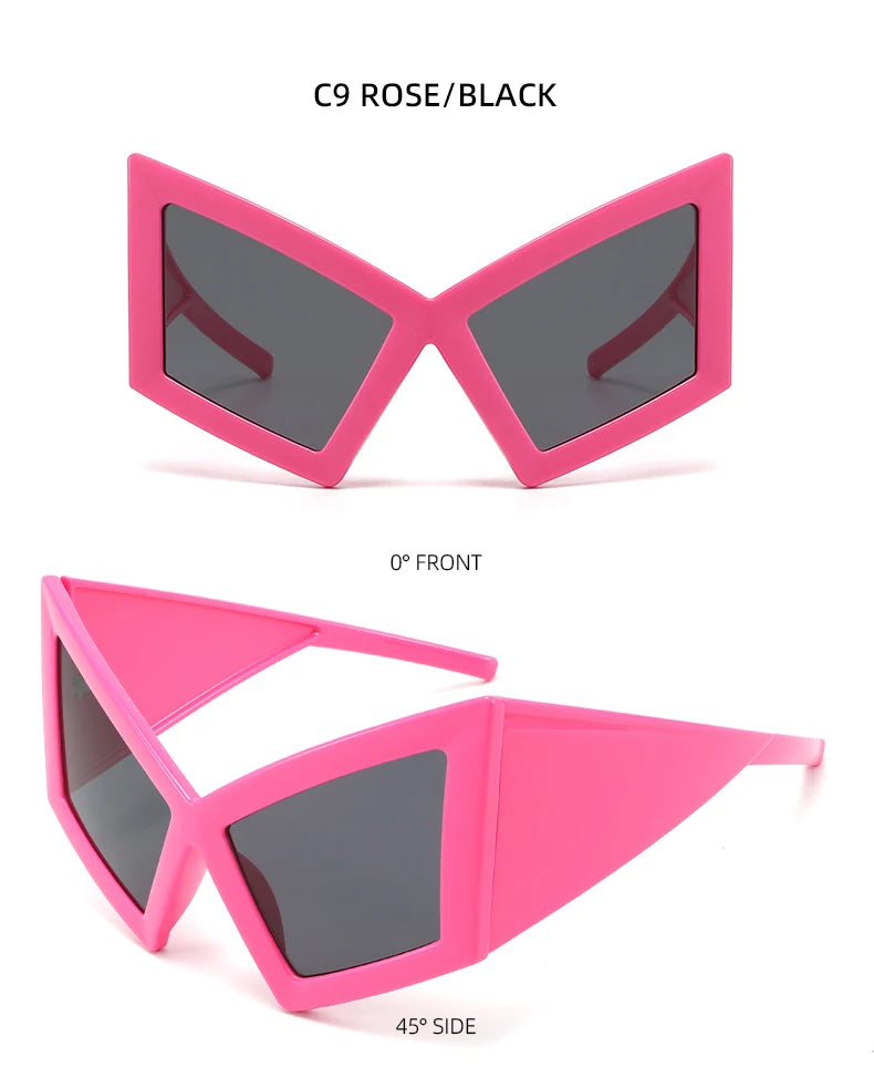 Futuristic Vision Shield Sunglasses