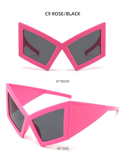 Futuristic Vision Shield Sunglasses