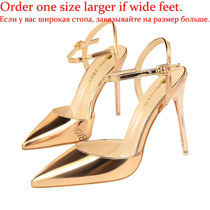 Pointed Toe Thin Heel Dress Shoes