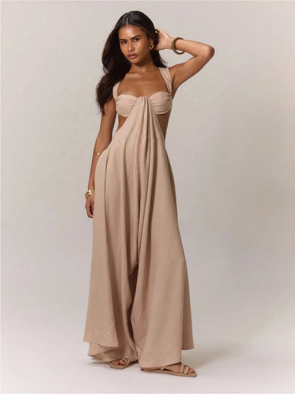 Redefined Summer Backless Jumpsuit