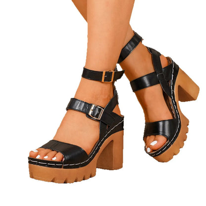 Step Into Confidence Platform Sandals