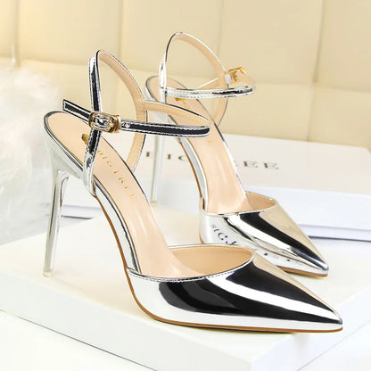 Pointed Toe Thin Heel Dress Shoes