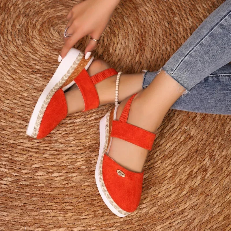 Casual Chic Gladiator Wedges