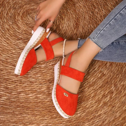 Casual Chic Gladiator Wedges