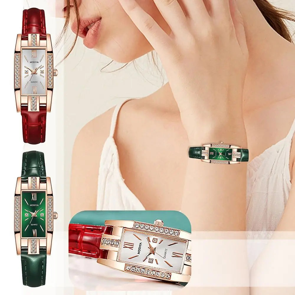 Elegant Baroque Rhinestone Women's Watch
