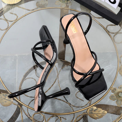 Square Toe Stiletto Heels