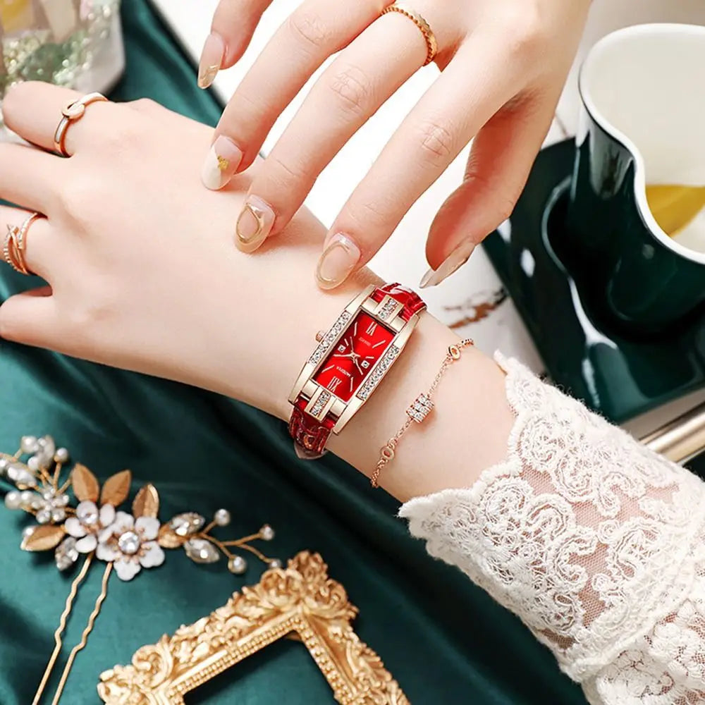 Elegant Baroque Rhinestone Women's Watch