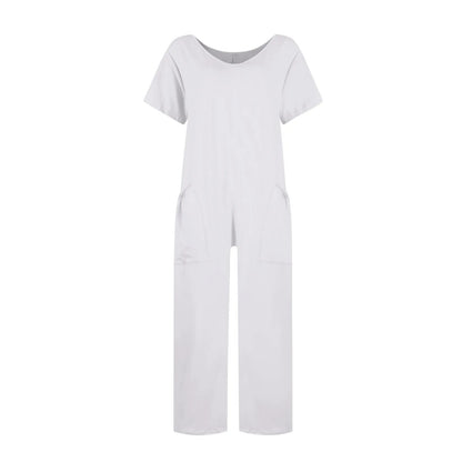 Women's Casual Baggy Pocket Jumpsuit