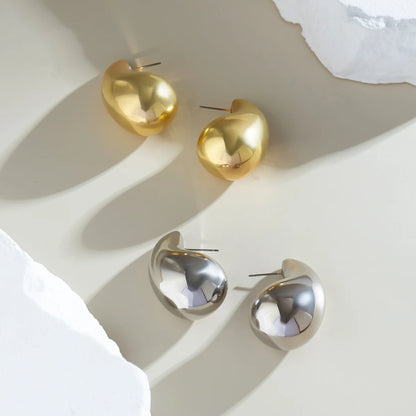 Luxe Drop Metal Earrings