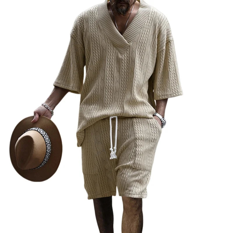 Streetwear Casual Shorts Set