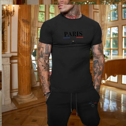 Men’s Casual Shorts Set Tracksuit