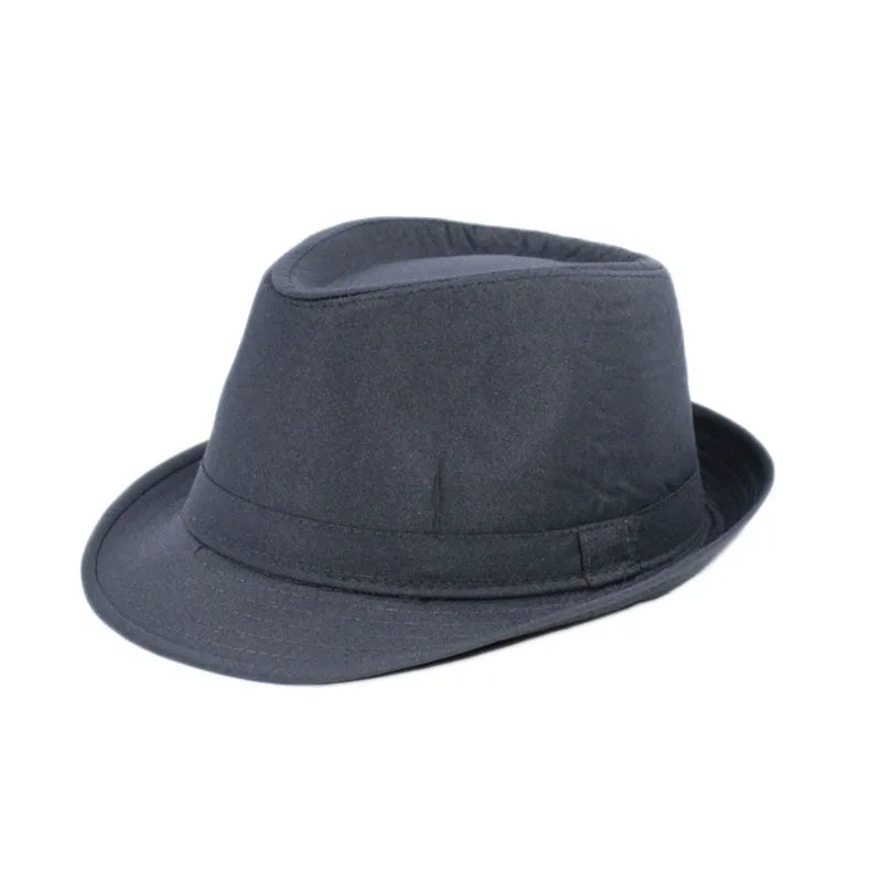 Classic Linen Fedora Hat