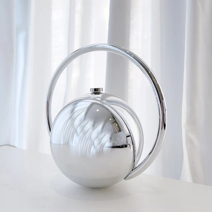  The Orb Marble Sphere Clutch