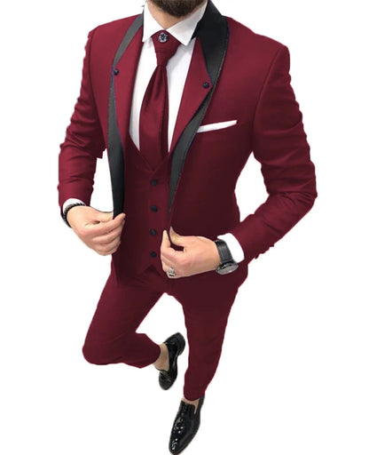 The Groomsmen Tuxedo 3-Piece Suit