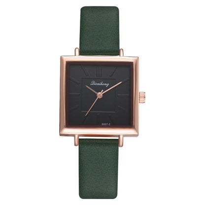 Square Fashion Luxury Ladies Watch