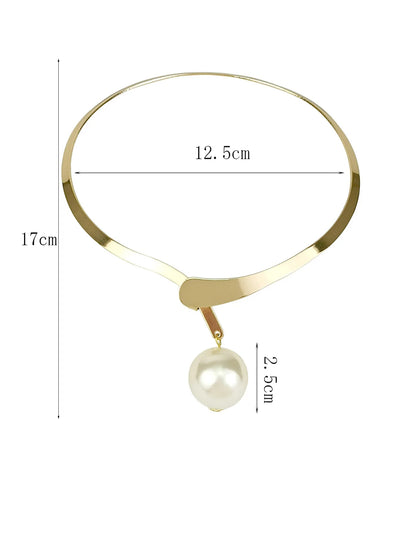 Luxe Pearl Statement Choker