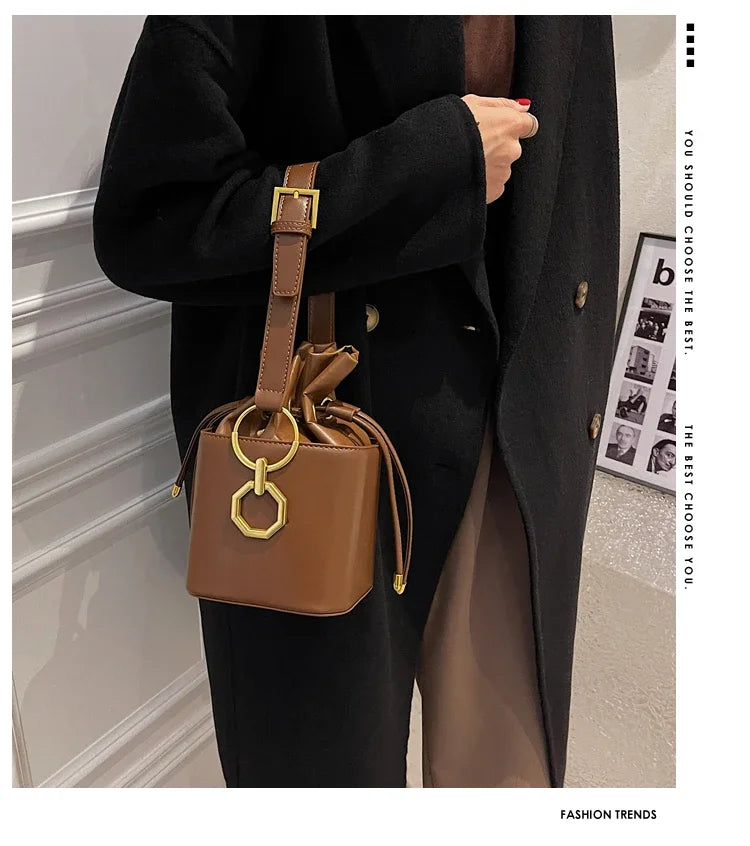 The Harlow Ring Bucket Bag