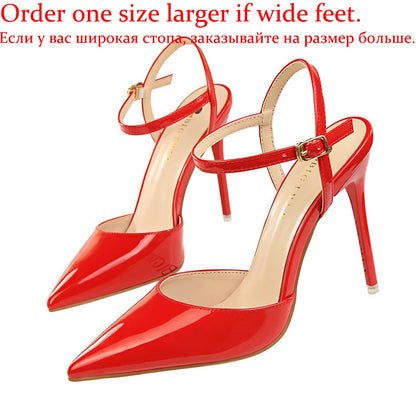 Pointed Toe Thin Heel Dress Shoes