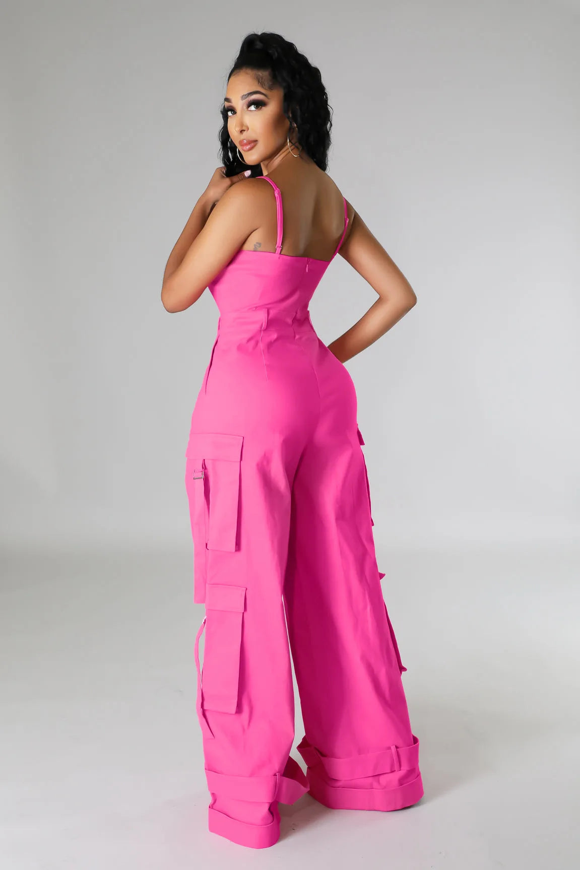 Elegant Mid Waist Jumpsuit
