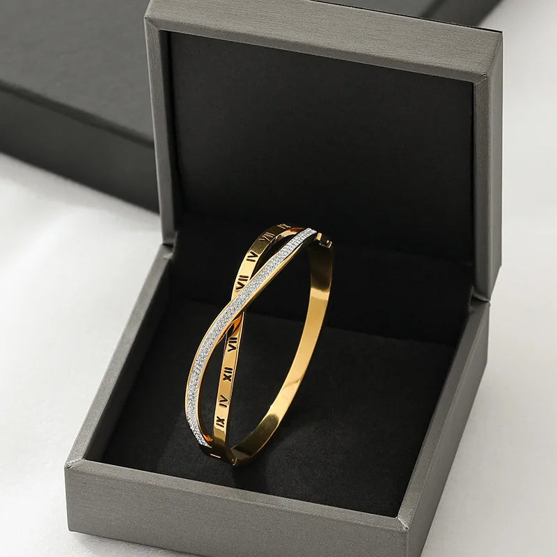 Stainless Steel Bangle Bracelet