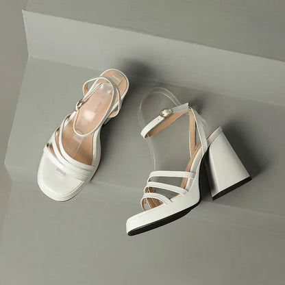 Ankle Wrap High Heel Sandals