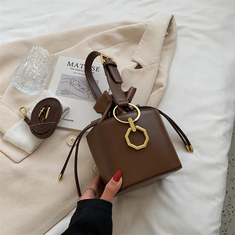 The Harlow Ring Bucket Bag