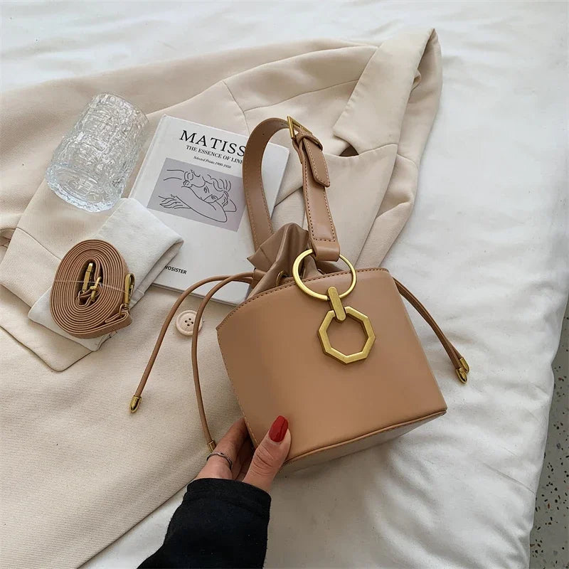 The Harlow Ring Bucket Bag